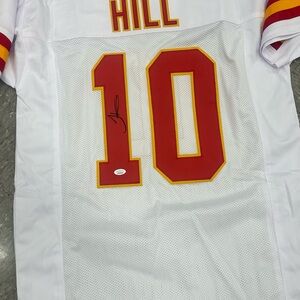 White and Red Sports Jersey